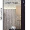 QUANYOU 6 LED Lights Lockable Full Mirror Full Screen