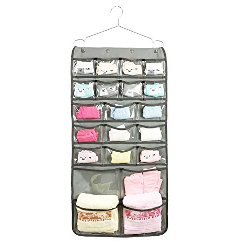 NIMES Hanging Closet Underwear Sock Bra Organizer Dual-Sided Accessories