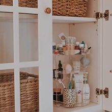 Spinning Storage for Skincare Makeup Organizer by Tranquil Abode