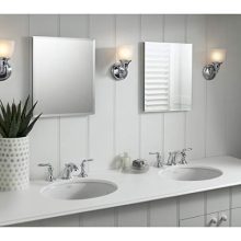 16 Inch X 20 Inch Aluminum Bathroom Medicine Cabinet