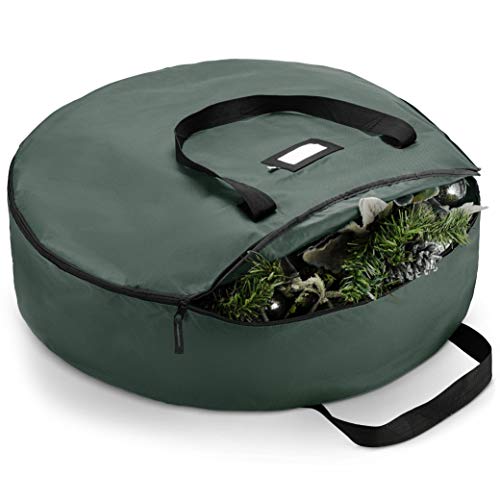 Premium Christmas Wreath Storage Bag 24”