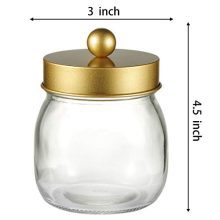 Glam Up Your Vanity: Gold Mason Jar Bathroom Organizer Essentials