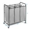 Rolling Laundry Hamper Sorter: Simplify Your Laundry Day