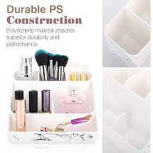 Marble Pattern Cosmetic Storage Organizer Tray