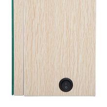 White Oak LED Bathroom Mirror Medicine Cabinet