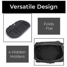 Smart Design Pop Up Trunk Organizer w/ Easy Carry Handles