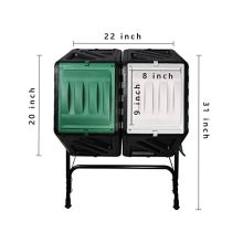 Giading Compost bin Outdoor, Compost Tumbler