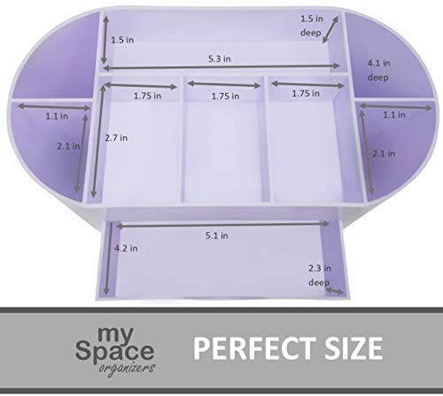 Acrylic Desk Organizer for Office Supplies and Desk Accessories