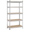 YAHEETECH 5-Shelf Storage Shelves