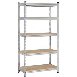 YAHEETECH 5-Shelf Storage Shelves