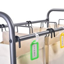 Laundry Sorter with Hanging Bar - Streamlined Laundry Organization for Homes, Hotels, and Restaurants