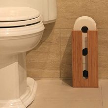 Circadus Bamboo Toilet Paper Roll Holder