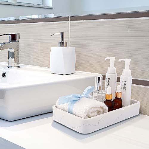 Jewelry Organizer Resin Vanity Tray