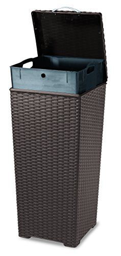 Trash Can with Lid Perfect for Backyard Hosting