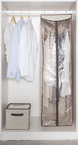 Hanging Garment Bag for Dresses, Suits, Uniforms