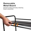 HOMEFORT 5-Tier Metal Rolling Utility Cart