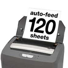 BOXIS AutoShred Auto Feed Microcut Paper Shredder