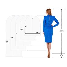 Thipoten Garment Bags, Set of 5 Lightweight, 33 Inch