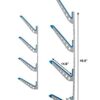Snowboard Multi Wall Storage Rack
