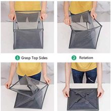 College Dorm or Travel Mesh Popup Laundry Hamper with Handles