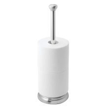 iDesign York Metal Toilet Tissue Roll Reserve for Bathroom