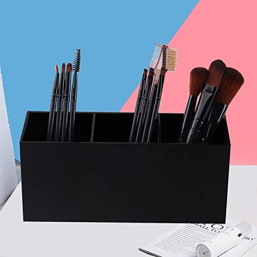 Black Makeup Brush Holder Organizer