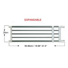 BAOYOUNI Closet Tension Shelf Rod Heavy Duty