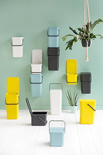Brabantia Sort & Go Waste Bin 12 L, Mint