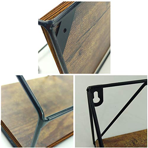 Wood Floating Storage Shelves for Kitchen
