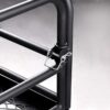 Heavy-Duty Hitch Mount Cargo Carrier with Foldable Side Rails – 360 Lb Capacity