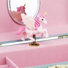 Kids Musical Jewelry Box for Girls with Big Drawer