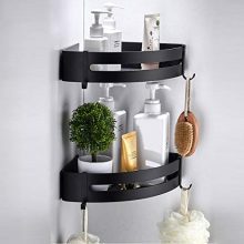 RANK 2-Pack Bathroom Corner Shelf Shower Caddy Organizer