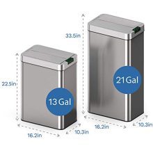 21 Gallon Automatic Trash Can for Kitchen