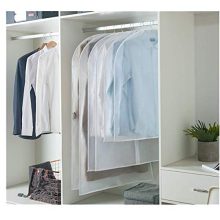 Dust Cover with Full Zipper for Suit Jacket
