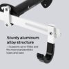 Sportneer Bike Wall Mount, Horizontal Metal Adjustable
