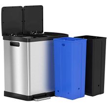 Gallon Dual Step Trash Can & Recycle Bin