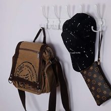 Metal Coat Hook Rail for Coat Hat Towel Purse