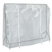 HANGERWORLD Clear 6ft Showerproof Zip Clothes