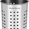 Kitchen Stainless Steel Cooking Utensil Holder