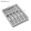 Kitchen Drawer Organizer Silverware Tray