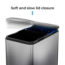 Home Zone Living 13 Gallon Kitchen Trash Can