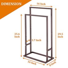 Stainless Steel Towel Bar Holder, Oil Rubbed Bronze