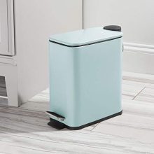 5 Liter Rectangular Small Steel Step Trash