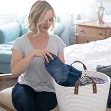 Cotton Rope Storage Basket Blanket, Laundry, Toy Storage