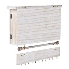 X-cosrack Rustic Hanging Jewelry Organizer