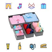 Onlyeasy Foldable Cloth Storage Box Closet Dresser