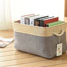 Fabric Storage Bin Organizer Basket with Handles