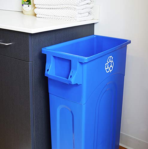 🗑️ Highboy 23-Gallon Slim Recycling Bin – Perfect for Tight Spaces and Effortless Waste Management