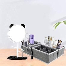 Cosmetic Makeup Storage Organizer Box Bins for Makeup Brushes