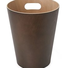 Umbra Woodrow 2 Gallon Modern Wooden Trash Can